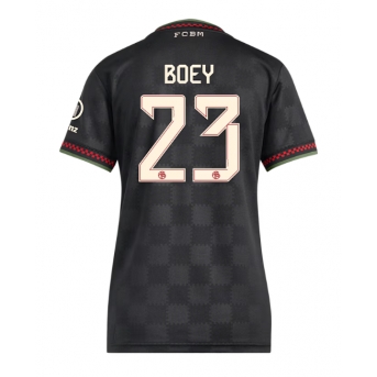Billige Fotballdrakt Bayern Munich Sacha Boey #23 Replika Tredjedrakt Dame 2025-26 Kortermet